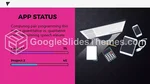 Moderne Chronologie Sombre Thème Google Slides Slide 42