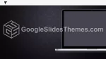 Moderne Mørk Tidslinje Google Presentasjoner Tema Slide 48