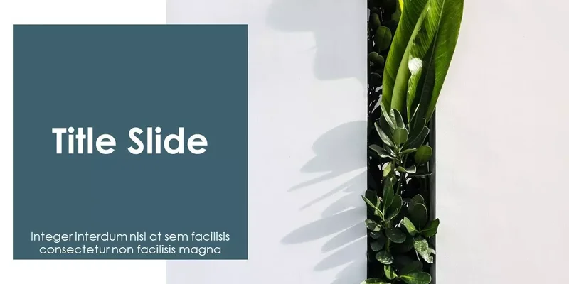 Minimalny kubista temat prezentacji Minimalny kubista Szablon Google Prezentacje do pobrania