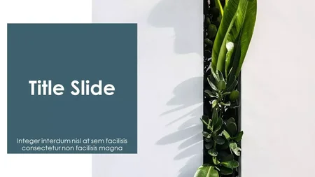 Cubiste minimal Modèle Google Slides à télécharger