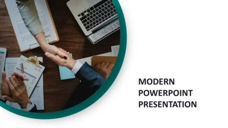 Simple Company Meeting Google Slides template for download
