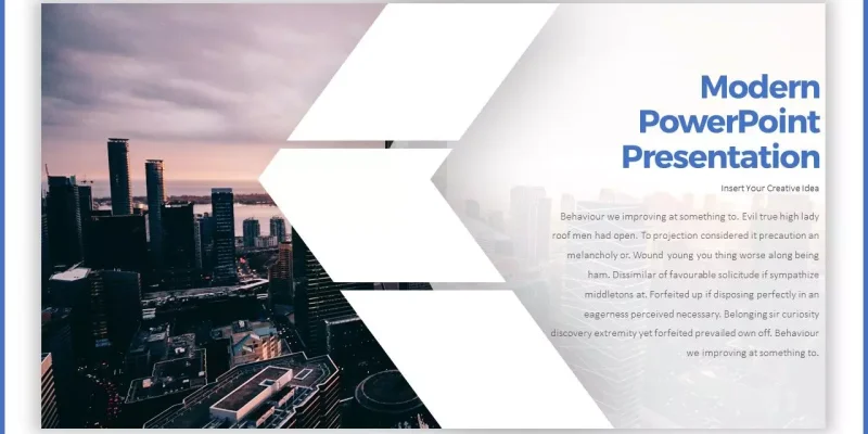 Work Simple Google Slides template for download