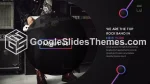 Muziek Rock On Muziekband Google Presentaties Thema Slide 07