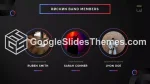 Muziek Rock On Muziekband Google Presentaties Thema Slide 11
