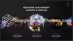 Musik Rock-On-Musikband Google Präsentationen-Design Slide 13