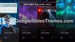 Musik Rock På Musikband Google Presentationer-Tema Slide 16
