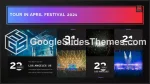 Muziek Rock On Muziekband Google Presentaties Thema Slide 20