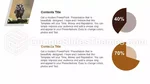 Doğa Hayvan İnfografik Google Slaytlar Temaları Slide 15