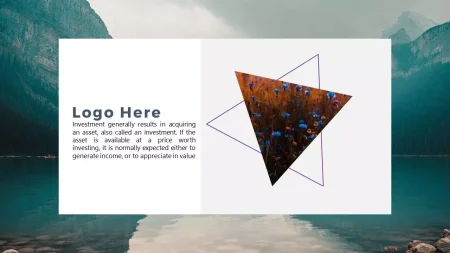 Smuk kreativ Google Slides skabelon for download