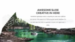 Natur Vacker Kreativ Google Presentationer-Tema Slide 06