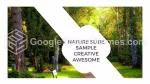 Natur Vakker Kreativ Google Presentasjoner Tema Slide 07