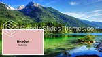 Natur Bunte Landschaften Google Präsentationen-Design Slide 09