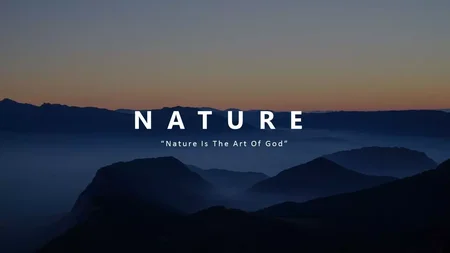 Ecology Recycle Google Slides template for download
