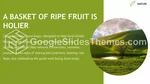 Natur Trädgårdsblommor Google Presentationer-Tema Slide 05