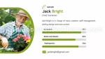 Natur Trädgårdsblommor Google Presentationer-Tema Slide 11