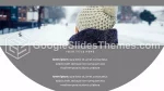 Natuur Winterlandschap Google Presentaties Thema Slide 09