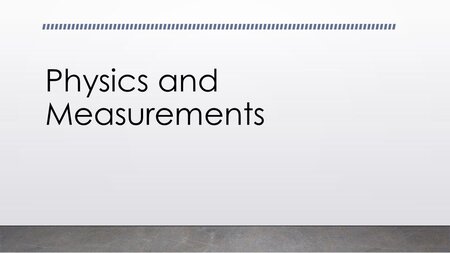 Units Measure Google Slides template for download