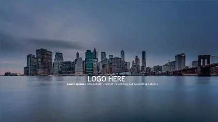 Nowoczesna czystość Szablon Google Prezentacje do pobrania