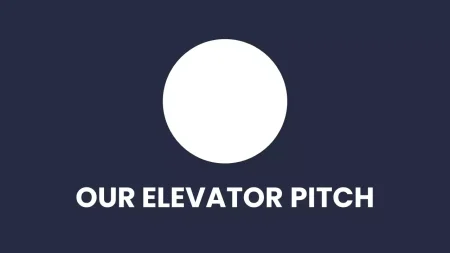 Our Elevator Pitch Google Slides template for download
