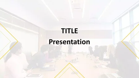 Simple Elegant Google Slides template for download
