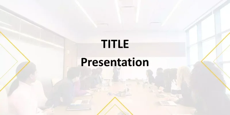 Enkel elegant Google Presentationsmall för nedladdning
