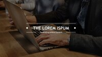 Business White Google Slides template for download
