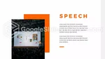 Presentation Clean Orange Speech Google Slides Theme Slide 03