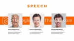 Presentation Clean Orange Speech Google Slides Theme Slide 04