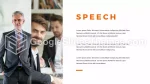 Presentation Clean Orange Speech Google Slides Theme Slide 06