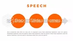 Presentation Clean Orange Speech Google Slides Theme Slide 18