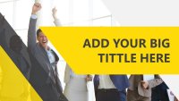 Amarelo Moderno Modelo do Apresentações Google para download