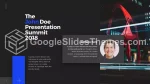 Presentation Professionellt Mörker Google Presentationer-Tema Slide 02