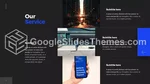 Præsentation Professionel Mørk Google Slides Temaer Slide 06
