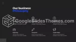 Præsentation Professionel Mørk Google Slides Temaer Slide 10