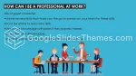 Profesjonell Attraktiv Blå Tegneserie Google Presentasjoner Tema Slide 04