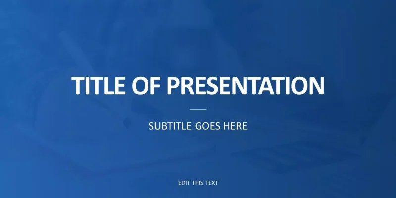 Minimalt enkelt Google Presentationsmall för nedladdning