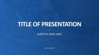 Minimaal eenvoudig Google Presentaties-sjabloon om te downloaden