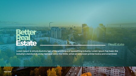 Modern Bouwen Google Presentaties-sjabloon om te downloaden