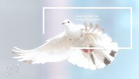 Peace Love Google Slides template for download
