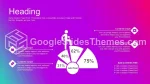 Färdplan Tabellen Infografikdiagram Google Presentationer-Tema Slide 05