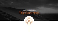 Simple Project Google Slides template for download