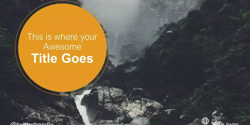 Adventure Trip Google Slides template for download