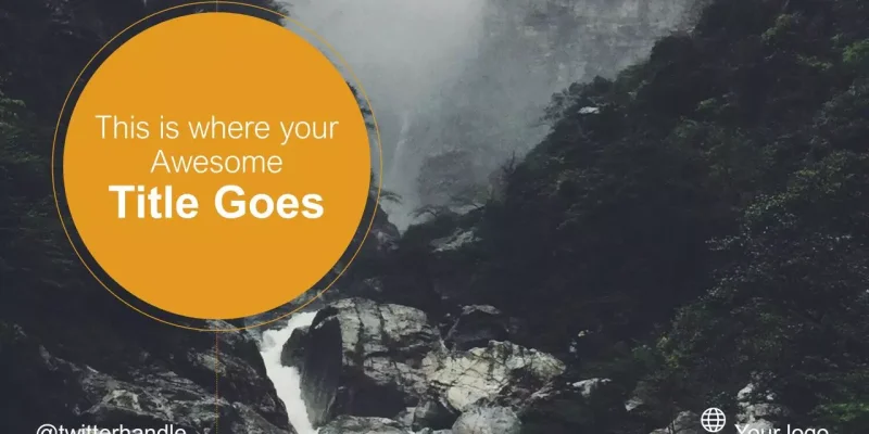 Abenteuerreise Google Präsentationen-Vorlage zum Herunterladen