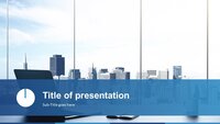 Business Workplace Google Slides template for download