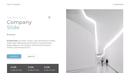 Portafoglio di società di energia pulita modello di Presentazioni Google da scaricare