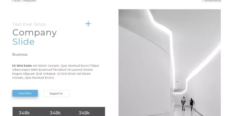 Portfölj för företag inom ren energi Google Presentationsmall för nedladdning