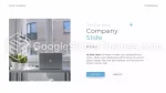 Enkel Ren Energiselskapsportefølje Google Presentasjoner Tema Slide 03