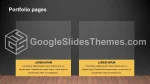 Simple Dark Sleek Infographic Google Slides Theme Lide 102