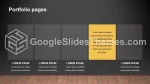 Eenvoudig Donkere Strakke Infographic Google Presentaties Thema Lide 103