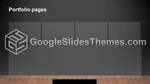 Schlicht Dunkle Schlanke Infografik Google Präsentationen-Design Lide 104